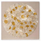 Coastal Style Cream Capiz Shells Tahiti Shell Wall Art Artwork LOOMLAN By Jamie Young