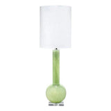 Coastal Style Green Glass Studio Table Lamp Table Lamps LOOMLAN By Jamie Young