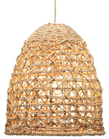 Coastal Style Natural Corn Straw Rope Netted Pendant Pendants LOOMLAN By Jamie Young