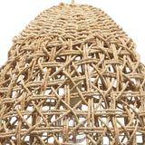 Coastal Style Natural Corn Straw Rope Netted Pendant Pendants LOOMLAN By Jamie Young