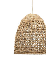 Coastal Style Natural Corn Straw Rope Netted Pendant Pendants LOOMLAN By Jamie Young