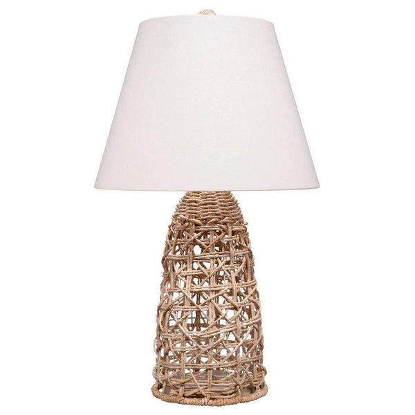 Coastal Style Natural Rope Kauai Table Lamp Table Lamps LOOMLAN By Jamie Young