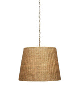 Coastal Style Natural Seagrass Willow Chandelier Chandeliers LOOMLAN By Jamie Young