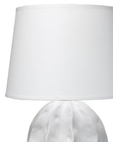 Coastal Style White Ceramic Urchin Table Lamp Table Lamps LOOMLAN By Jamie Young