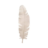 Coastal Style White Polyresin Feather Object Statues & Sculptures LOOMLAN By Jamie Young