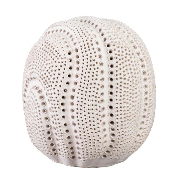 Coastal Style White Porcelain Lunar Sphere Statues & Sculptures LOOMLAN By Jamie Young