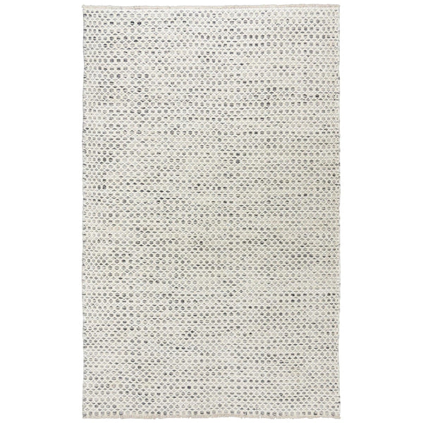 Cobe Basketweave Gray Area Rugs For Living Room Area Rugs LOOMLAN By LOOMLAN