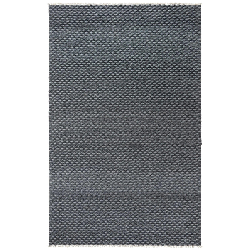 Cobi Basketweave Charcoal Area Rugs For Living Room Area Rugs LOOMLAN By LOOMLAN