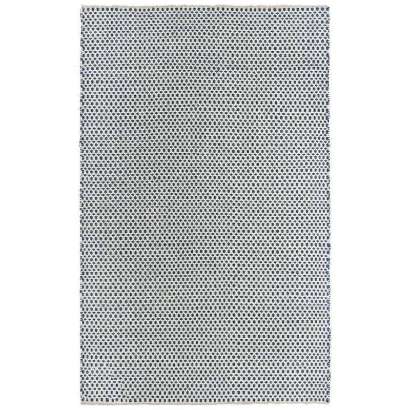 Cobs Basketweave Blue Area Rugs For Living Room Area Rugs LOOMLAN By LOOMLAN