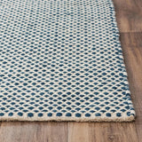 Cobs Basketweave Blue Area Rugs For Living Room Area Rugs LOOMLAN By LOOMLAN