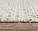 Coce Basketweave Beige Area Rugs For Living Room Area Rugs LOOMLAN By LOOMLAN