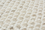 Coce Basketweave Beige Area Rugs For Living Room Area Rugs LOOMLAN By LOOMLAN