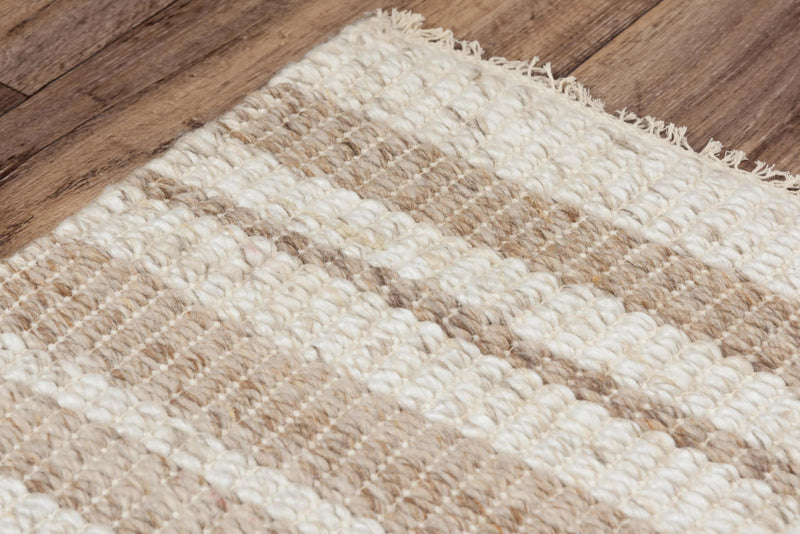 Coch Stripe Beige Area Rugs For Living Room Area Rugs LOOMLAN By LOOMLAN