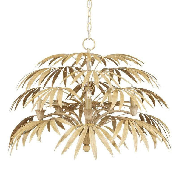 Coco Cream Calliope Chandelier Chandeliers LOOMLAN By Currey & Co