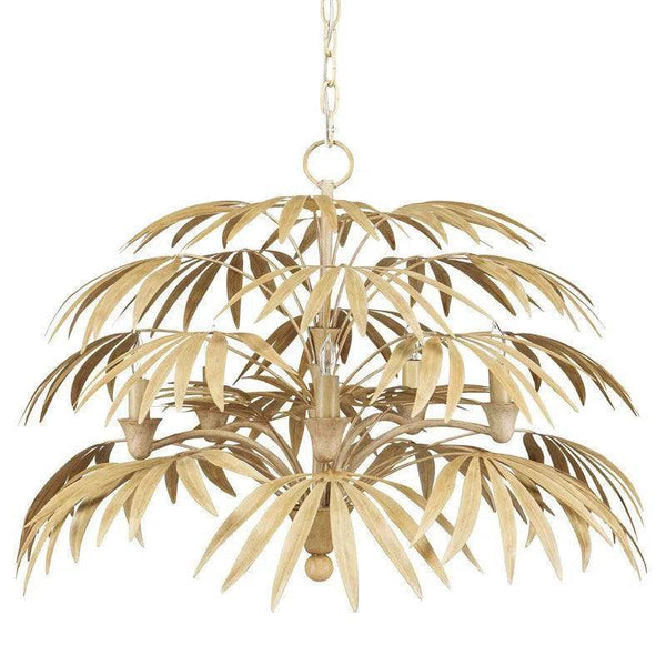 Coco Cream Calliope Chandelier Chandeliers LOOMLAN By Currey & Co