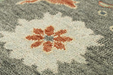 Coco Floral Gray Large Area Rugs For Living Room Area Rugs LOOMLAN By LOOMLAN