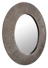 Coco Mirror Oval Wall Mirror Handcarved Wall Mirrors LOOMLAN By Noir