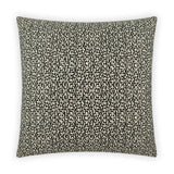 Code Charcoal Black Throw Pillow With Insert Throw Pillows LOOMLAN By D.V. Kap