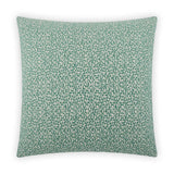 Code Malachite Teal Throw Pillow With Insert Throw Pillows LOOMLAN By D.V. Kap