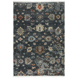 Cody Floral Charcoal Large Area Rugs For Living Room Area Rugs LOOMLAN By LOOMLAN