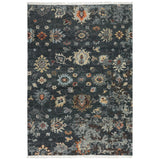 Cody Floral Charcoal Large Area Rugs For Living Room Area Rugs LOOMLAN By LOOMLAN