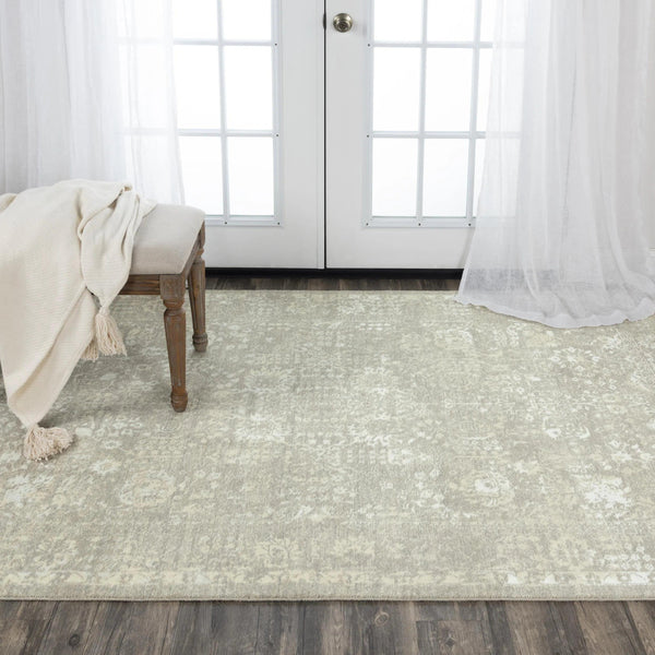 Coed Floral Gray Large Area Rugs For Living Room Area Rugs LOOMLAN By LOOMLAN