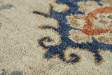Coir Floral Beige Large Area Rugs For Living Room Area Rugs LOOMLAN By LOOMLAN