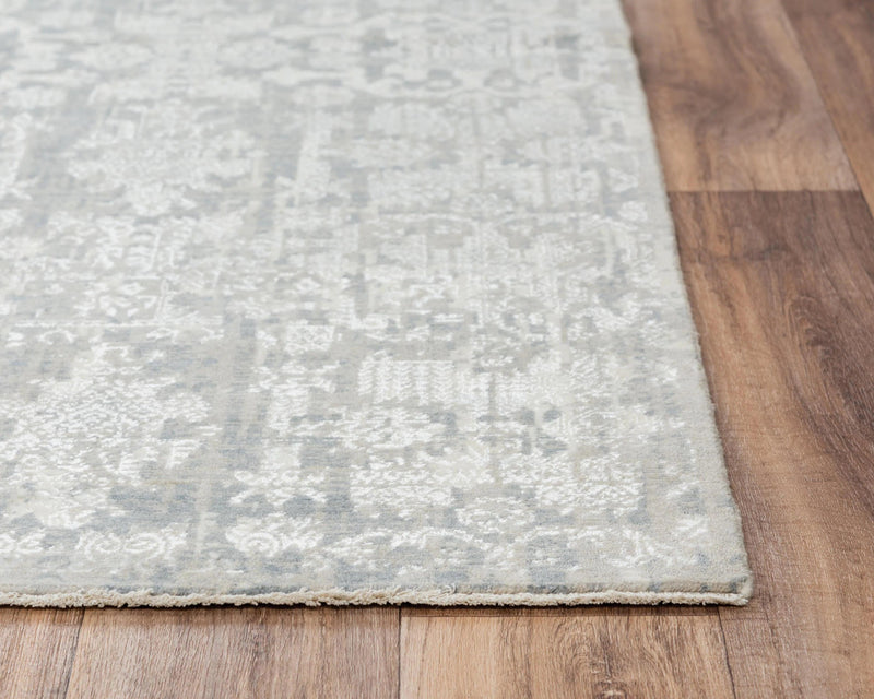 Coit Damask Gray Large Area Rugs For Living Room Area Rugs LOOMLAN By LOOMLAN