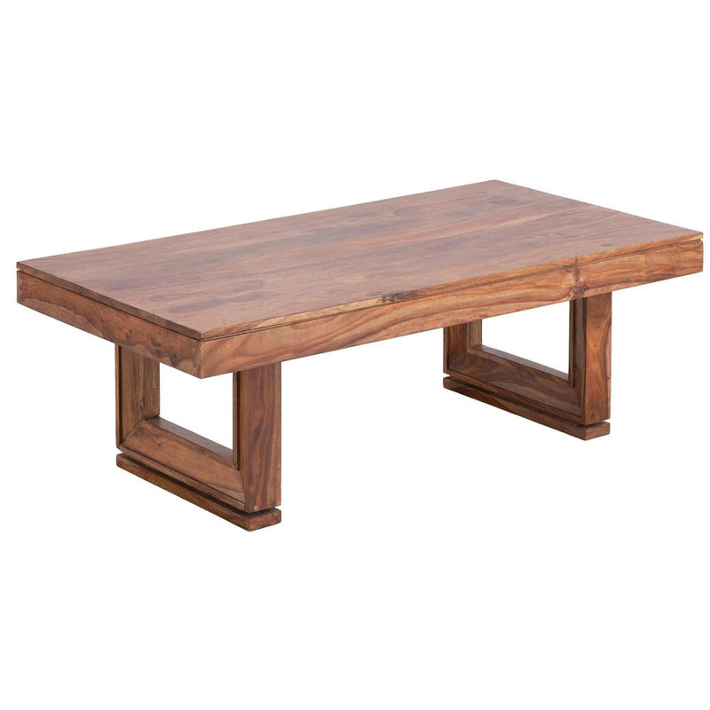 Colbeck Natural Wood Rectangular Coffee Table Coffee Tables LOOMLAN By LOOMLAN