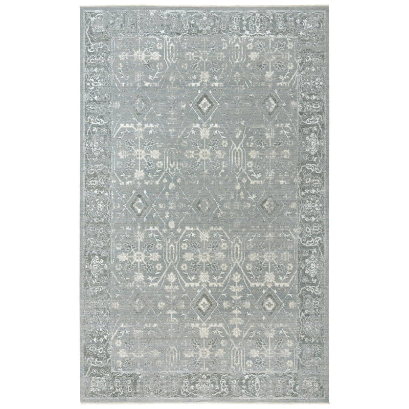 Cold Floral Gray Large Area Rugs For Living Room Area Rugs LOOMLAN By LOOMLAN