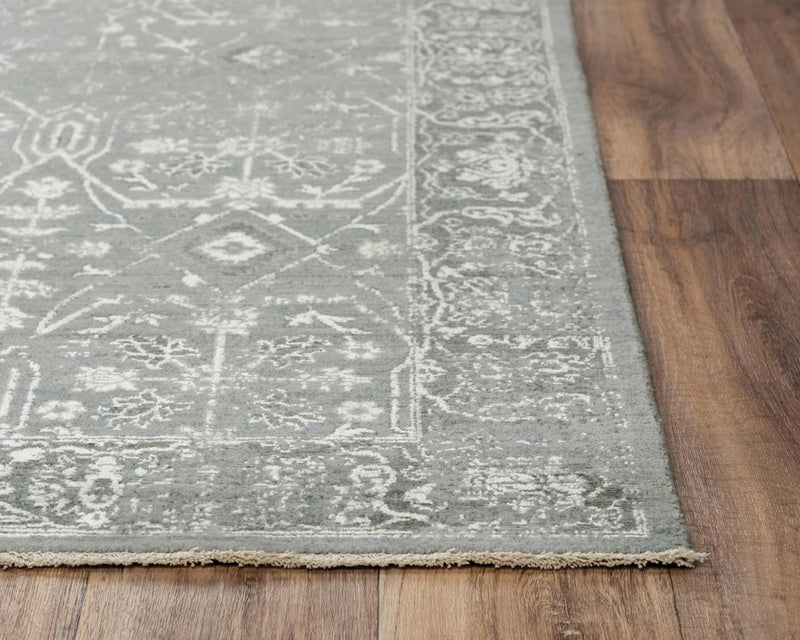 Cold Floral Gray Large Area Rugs For Living Room Area Rugs LOOMLAN By LOOMLAN