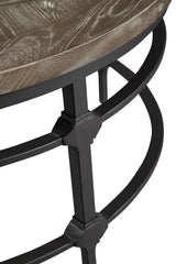 Coldiron Round Coffee Table Coffee Tables LOOMLAN By Furniture Classics