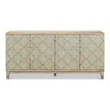 Cole Carved Sideboard For Living Room In Sage Sideboards LOOMLAN By Sarreid