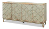 Cole Carved Sideboard For Living Room In Sage Sideboards LOOMLAN By Sarreid