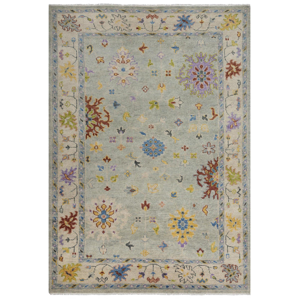 Colf Floral Gray Large Area Rugs For Living Room Area Rugs LOOMLAN By LOOMLAN