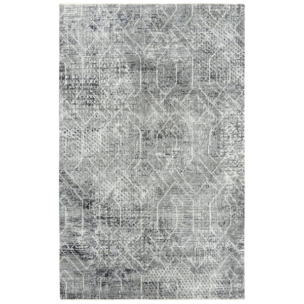Coll Geometric Gray Large Area Rugs For Living Room Area Rugs LOOMLAN By LOOMLAN