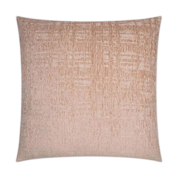 Collateral Blush Textured Blush Large Throw Pillow With Insert Throw Pillows LOOMLAN By D.V. Kap