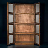 Collins Hutch Tall Curio Buffet Cabinet, Dark Walnut Buffets & Curios LOOMLAN By Noir