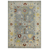 Colm Floral Gray Large Area Rugs For Living Room Area Rugs LOOMLAN By LOOMLAN