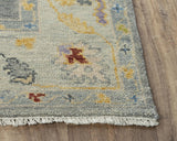 Colm Floral Gray Large Area Rugs For Living Room Area Rugs LOOMLAN By LOOMLAN