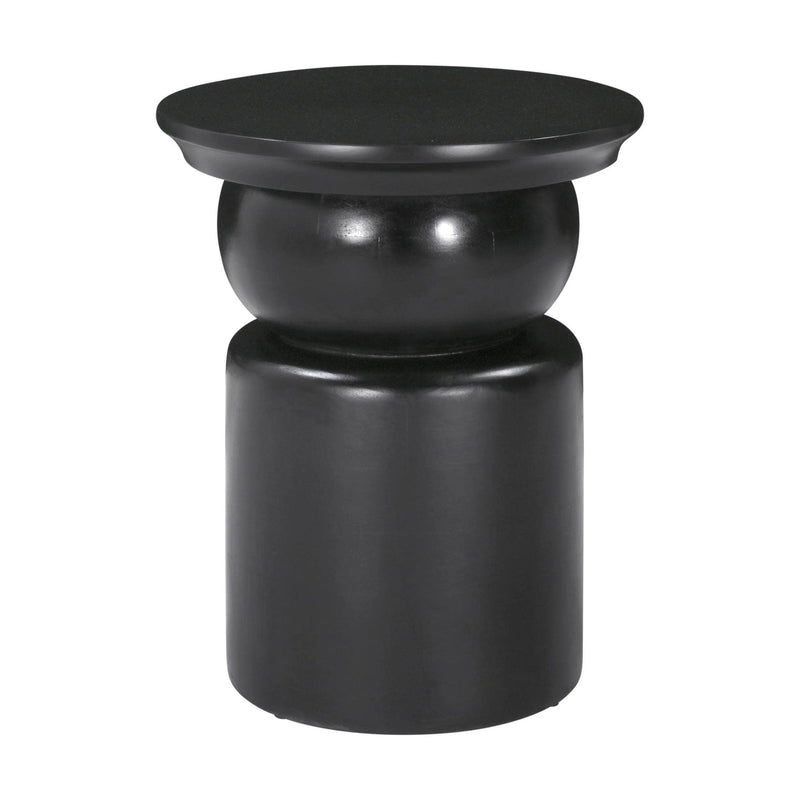 Colombo Side Table Black Side Tables LOOMLAN By Zuo Modern