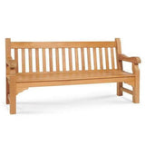 Colton 2-Person Teak Outdoor Bench Outdoor Benches LOOMLAN By HiTeak