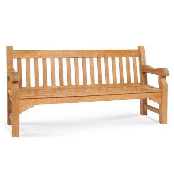 Colton 2-Person Teak Outdoor Bench Outdoor Benches LOOMLAN By HiTeak