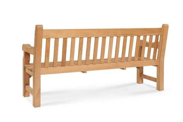 Colton 2-Person Teak Outdoor Bench Outdoor Benches LOOMLAN By HiTeak