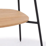 Colton Dining Chair - Natural Wood Seat Dining Chairs LOOMLAN By LH Imports