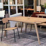 Colton Dining Chair - Natural Wood Seat Dining Chairs LOOMLAN By LH Imports