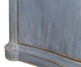 Columns Bowfront Sideboard Blue Sideboards LOOMLAN By Sarreid