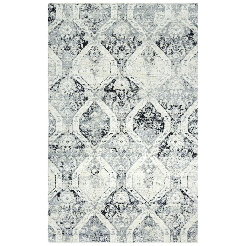 Coly Floral White Large Area Rugs For Living Room Area Rugs LOOMLAN By LOOMLAN