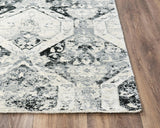 Coly Floral White Large Area Rugs For Living Room Area Rugs LOOMLAN By LOOMLAN