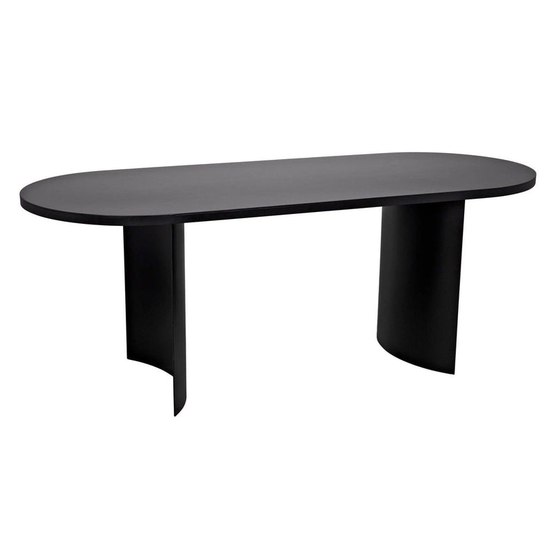 Concave Table Dining Tables LOOMLAN By Noir